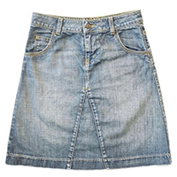 Ladys Denim Skirt